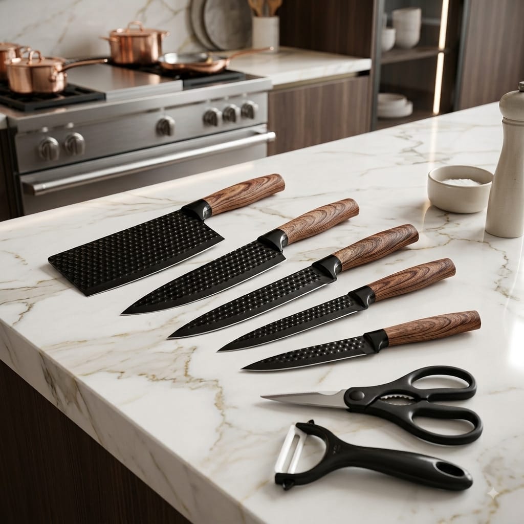 Set de cuchillos premium Velmora 6 piezas